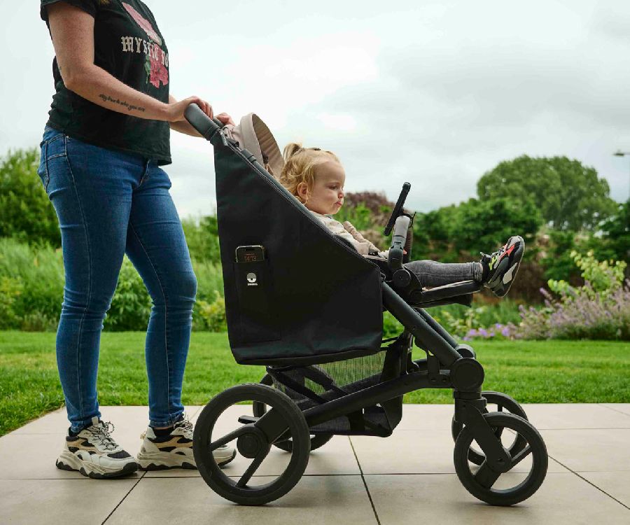 Boodschappennet Dooky Stroller side bag