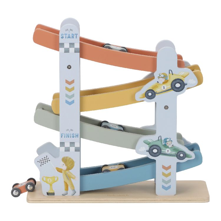 Autobaan & treinspoor Little Dutch Rollerbaan