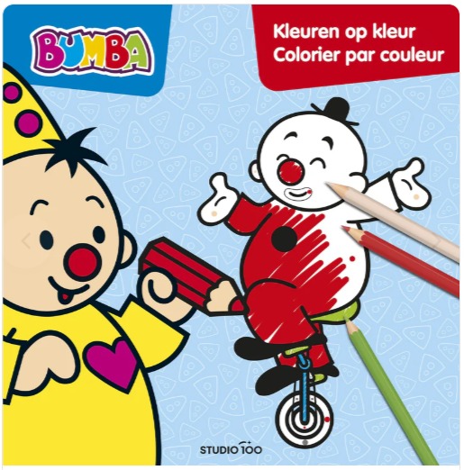 Kleurboek Bumba Kleuren op kleur