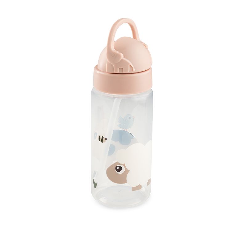 Drinkfles Done by Deer Straw Bottle 350ml | Tiny Farm powder