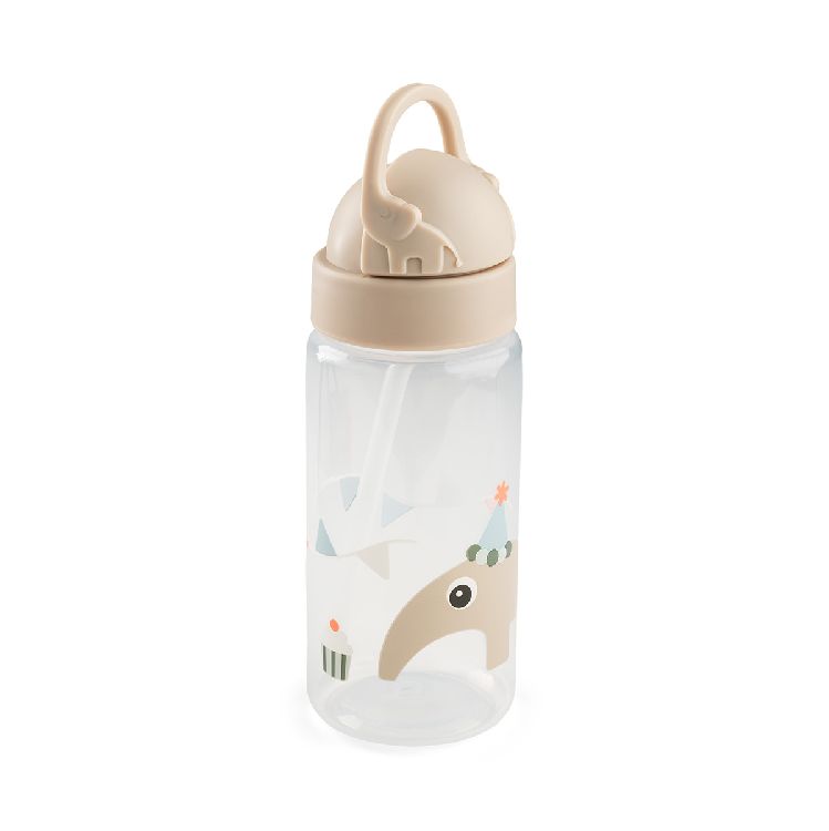 Drinkfles Done by Deer Straw Bottle 350ml | Celebration sand