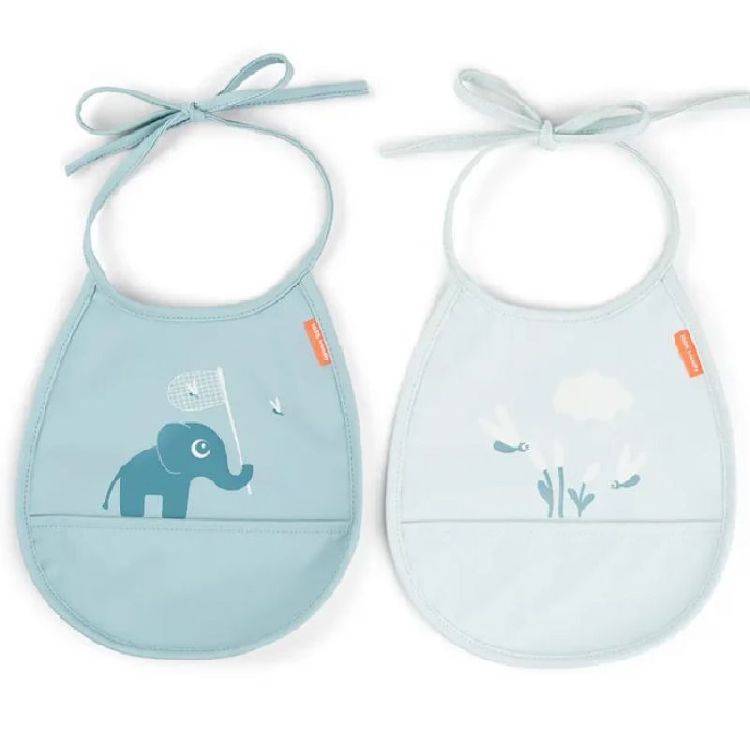 Slabbetje Done by Deer Elphee | Tiny Pocket Bib 2-Pack