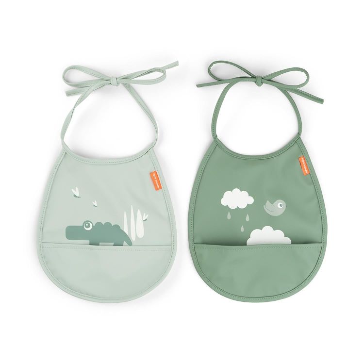 Slabbetje Done by Deer Croco | Tiny Pocket Bib 2-Pack