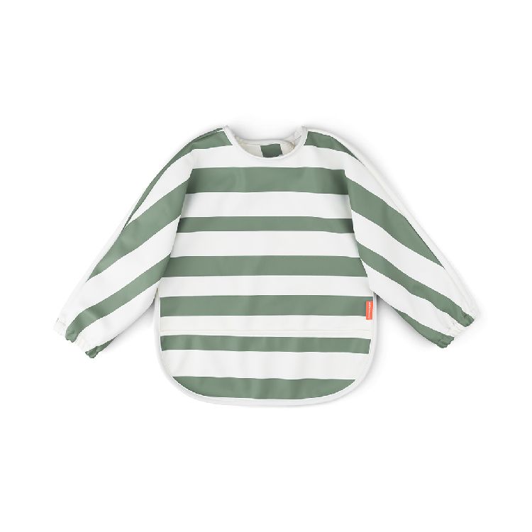 Slabbetje Done by Deer Stripes | Sleeved Pocket Bib