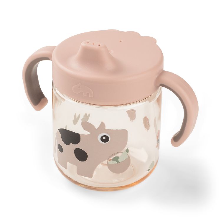 Drinkbeker Done by Deer Tiny Farm | Learning Spout Cup 2-handle