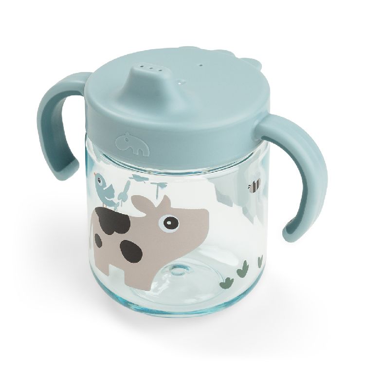 Drinkbeker Done by Deer Tiny Farm | Learning Spout Cup 2-handle