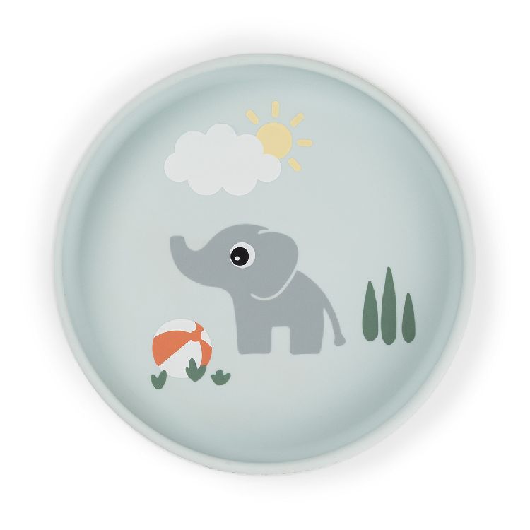 Bord Done by Deer Playground, plat bord | Silicone Stick & Stay Plate