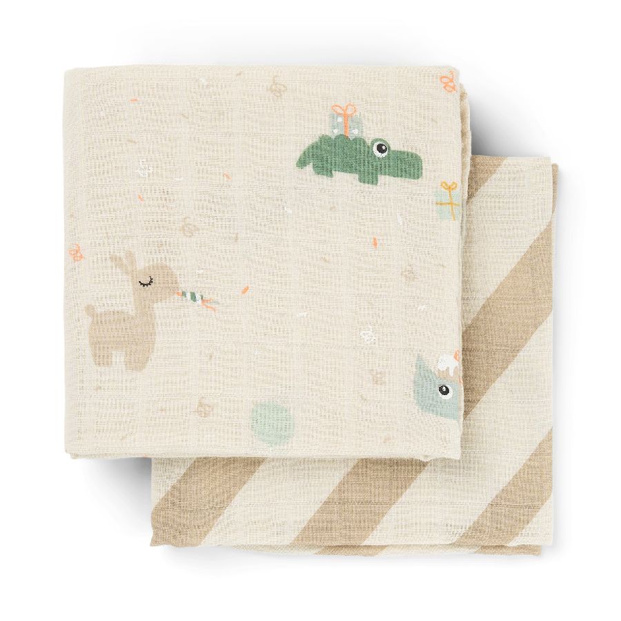 Tetra doek Done by Deer Celebration | Burp Cloth 2-Pack