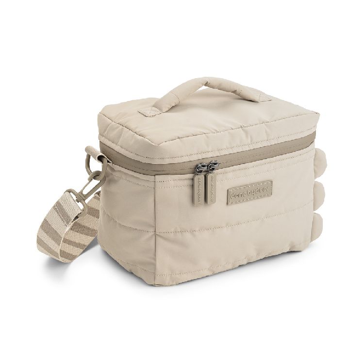 Koeltas Done by Deer, Croco | Quilted Insulated Bag