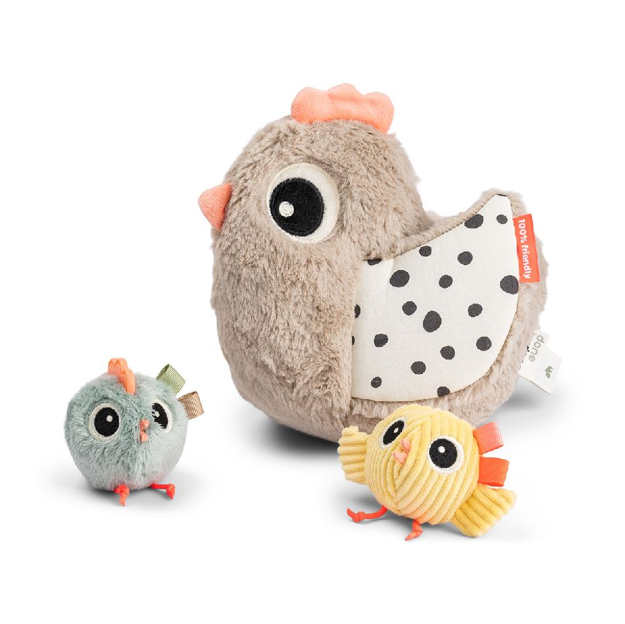 Activiteitenknuffel Done by Deer, Clucky | Hide & Seek Activity Toy