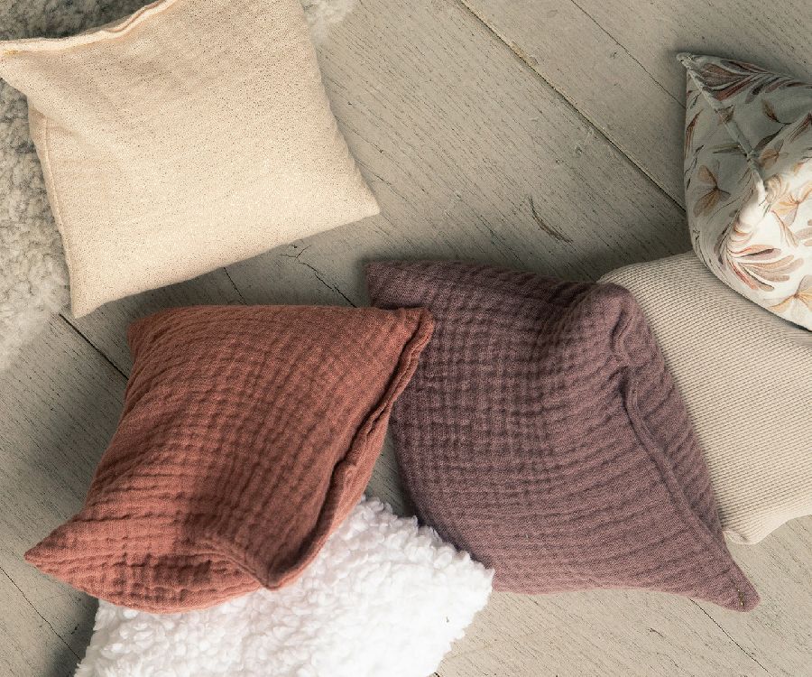 Pittenzakje Little Botanic Label Sensorische pittenzakjes | Naturel