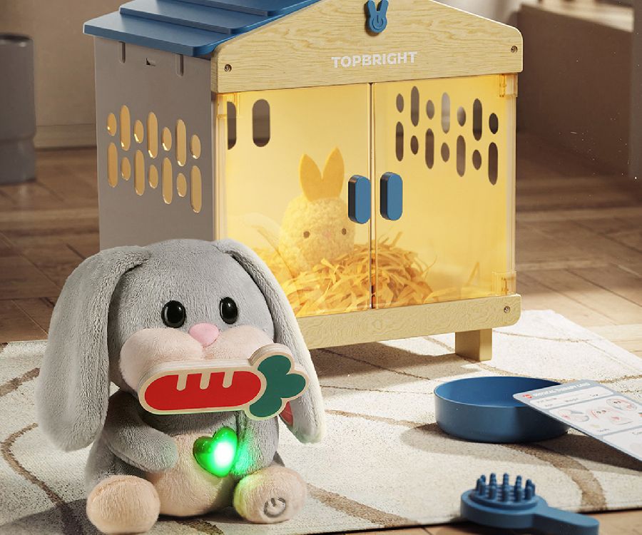 Dieren speelset Topbright Care Pets - Mummy Bunny