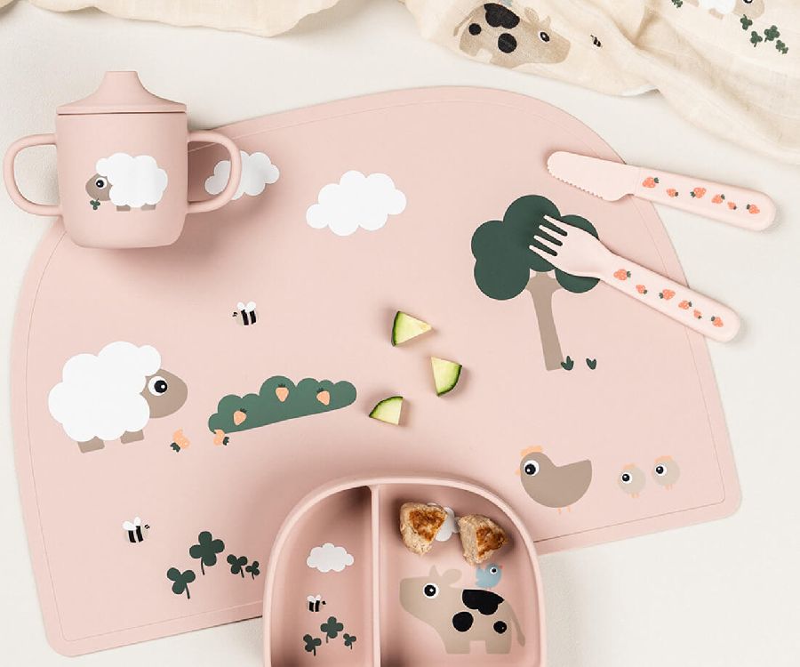 Placemat Done by Deer Tiny Farm | Silicone Placemat