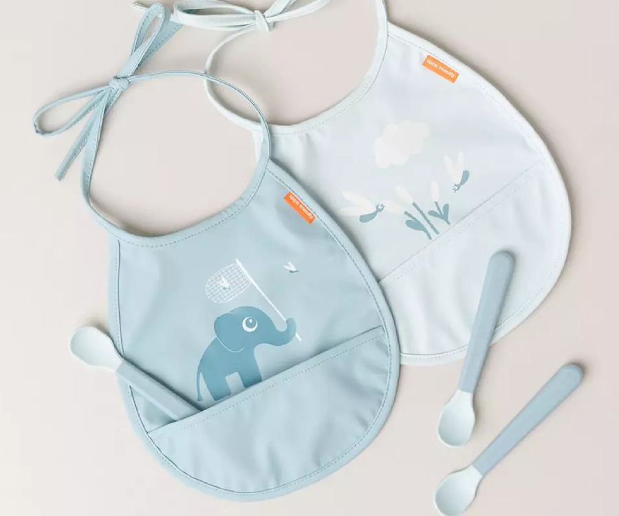 Slabbetje Done by Deer Elphee | Tiny Pocket Bib 2-Pack