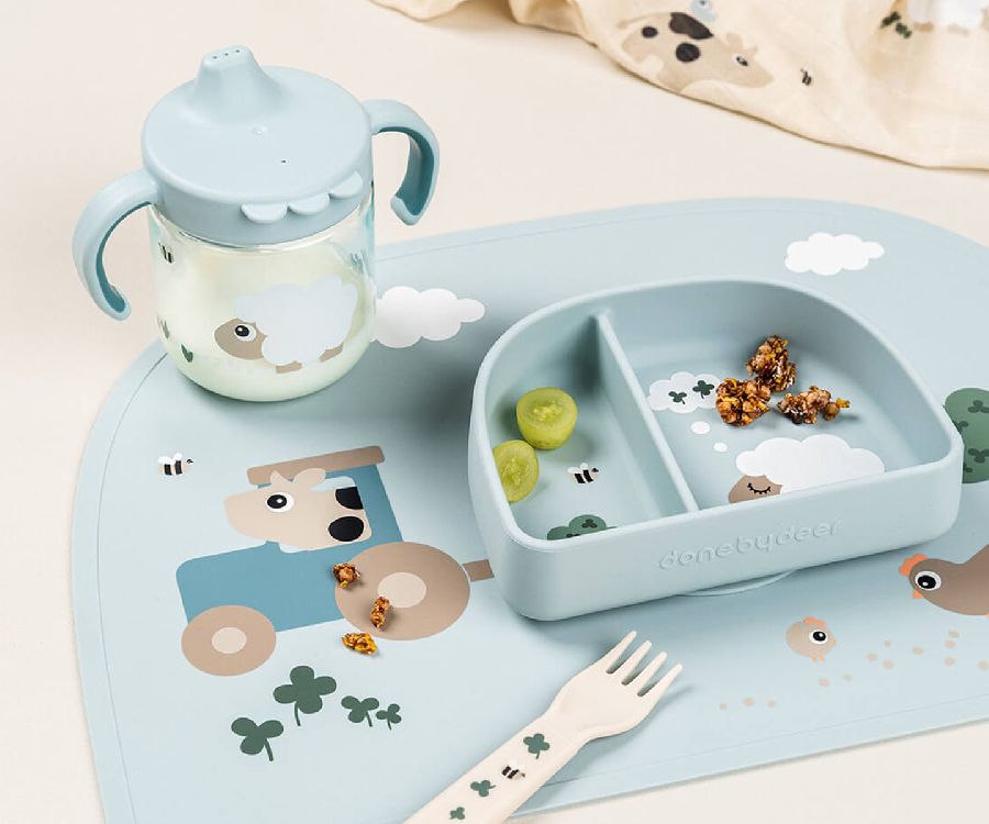 Drinkbeker Done by Deer Tiny Farm | Learning Spout Cup 2-handle