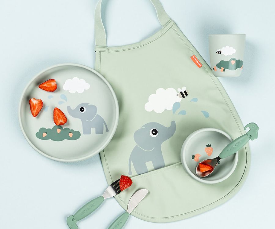 Eetset Done by Deer Elphee | Stick & Stay Dinner Set