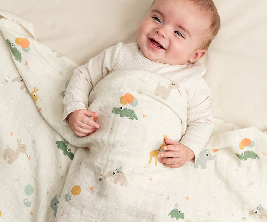 Tetra doek Done by Deer Celebration | Swaddle