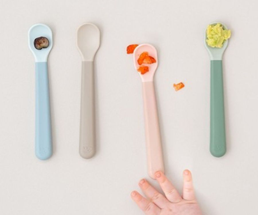 Bestek Done by Deer, lepel | Foodie Easy-Grip Baby Spoon 3-pack