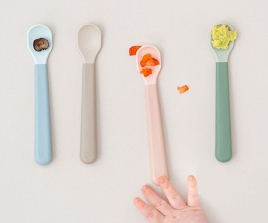 Bestek Done by Deer, lepel | Foodie Easy-Grip Baby Spoon 3-pack