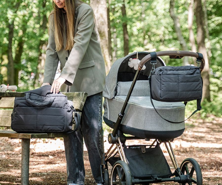 Organiser voor wandelwagen/buggy Done by Deer | Quilted Stroller Bag