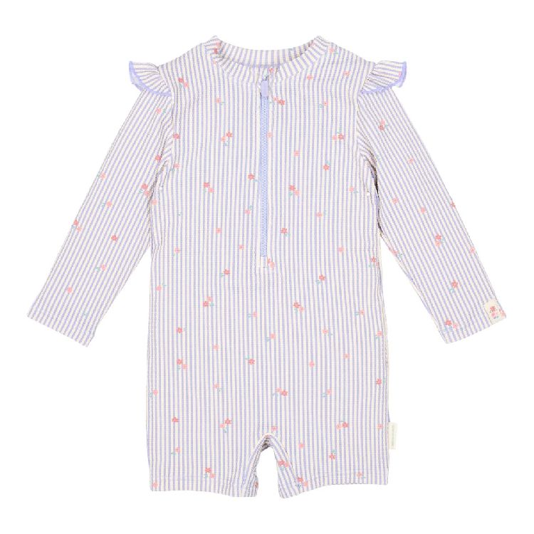Badmode Little Dutch Swimsuit Long Sleeve, wetsuit | Dreamy Stripes