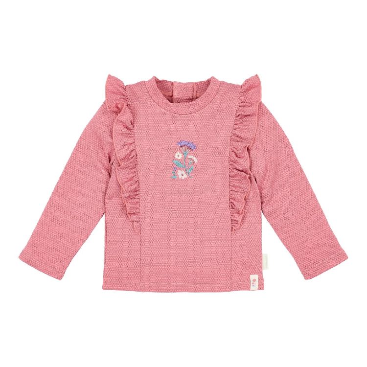 Badmode Little Dutch, zwemshirt | Dreamy Pink Sparkle
