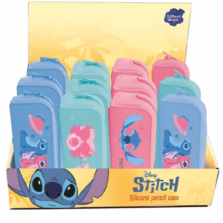 Pennenzak Danneels Silicone pencilcase, rechthoekig | Stitch