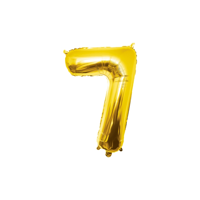 Feestartikelen PD Party Foil Balloon 86cm - no.7, ballon