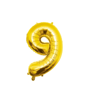 Feestartikelen PD Party Foil Balloon 86cm - no.9, ballon