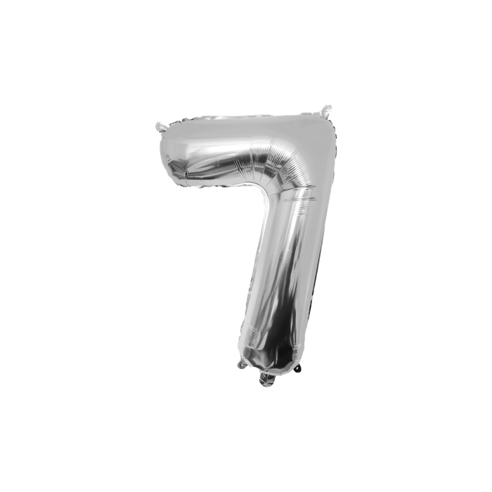Feestartikelen PD Party Foil Balloon 86cm - no.7, ballon