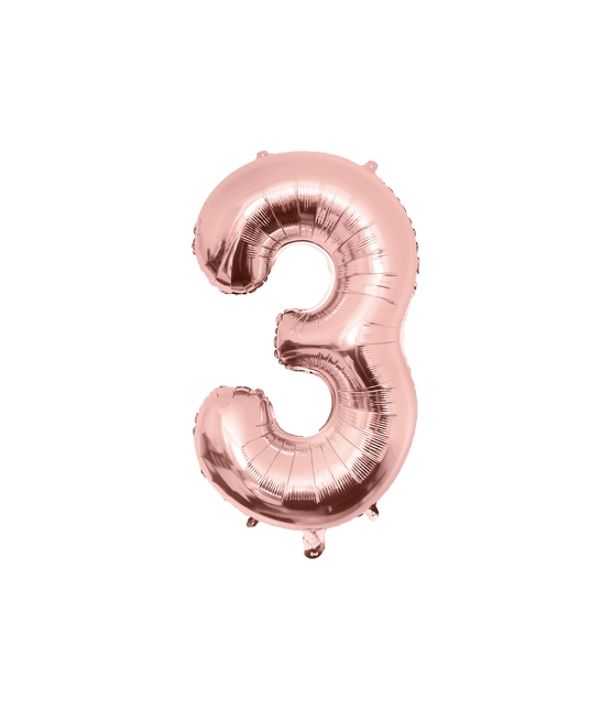 Feestartikelen PD Party Foil Balloon 86cm - no.3, ballon