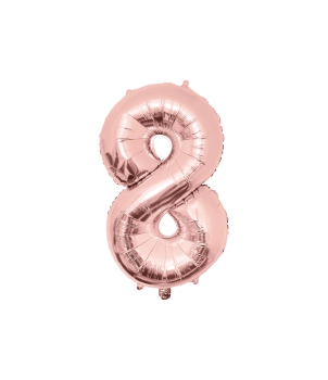 Feestartikelen PD Party Foil Balloon 86cm - no.8, ballon