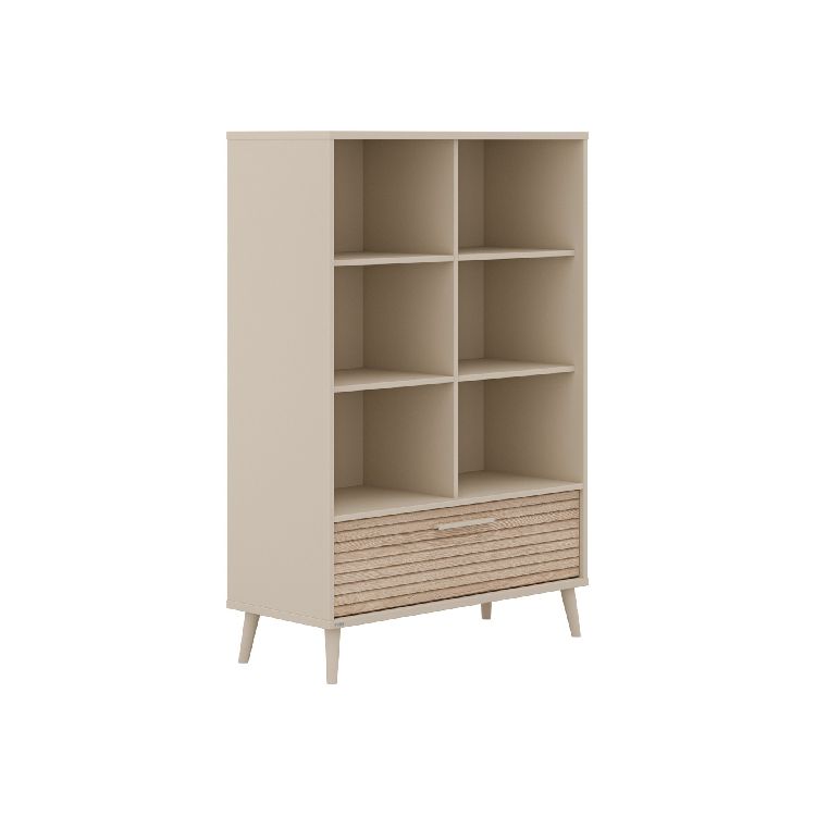 Boekenkast PAIDI Eefje Cashmere Beige/Groovy Oak