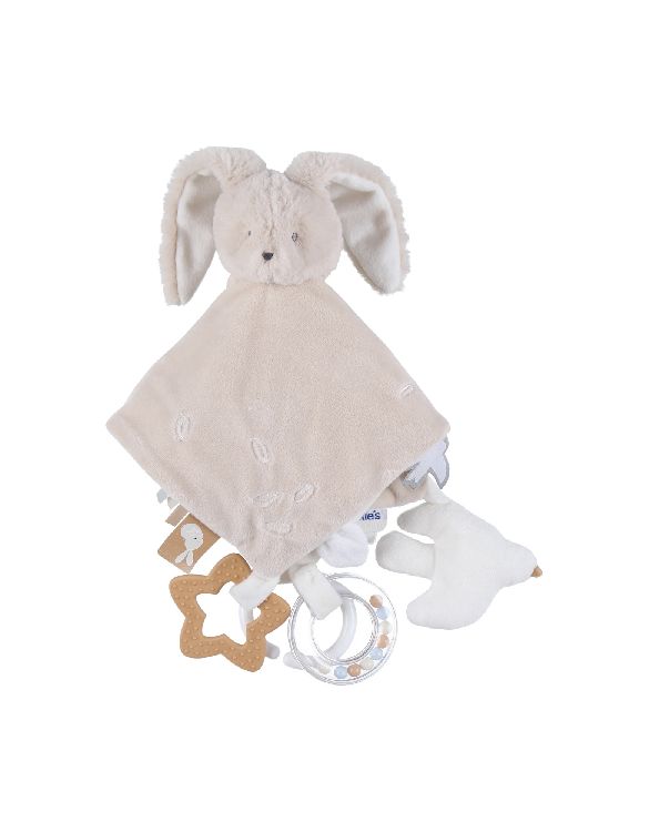 Knuffeldoek Noukies, Activity Comforter Moka | Bali, Moka & Snow