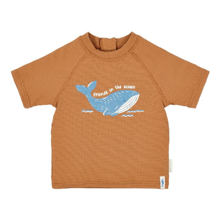 Badmode Little Dutch, zwemshirt | Sunny Brown