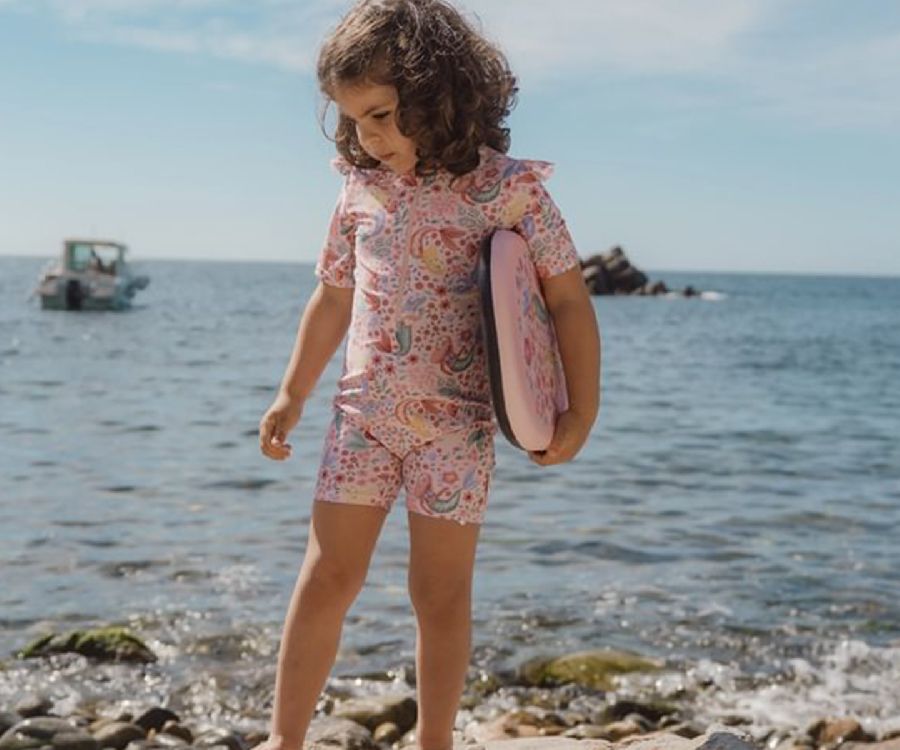Badmode Little Dutch Swimsuit Short Sleeve, wetsuit | Dreamy Mermaid