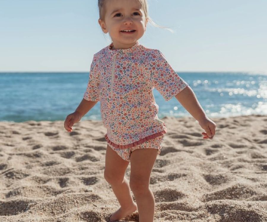 Badmode Little Dutch, zwemshirt | Dreamy Flowerfield