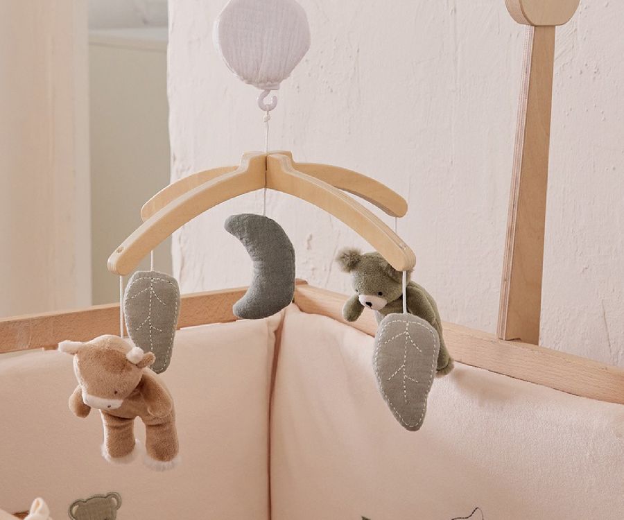 Muziekmobiel Noukies Fluffy & Orso | Fluffy, Orso & Lily