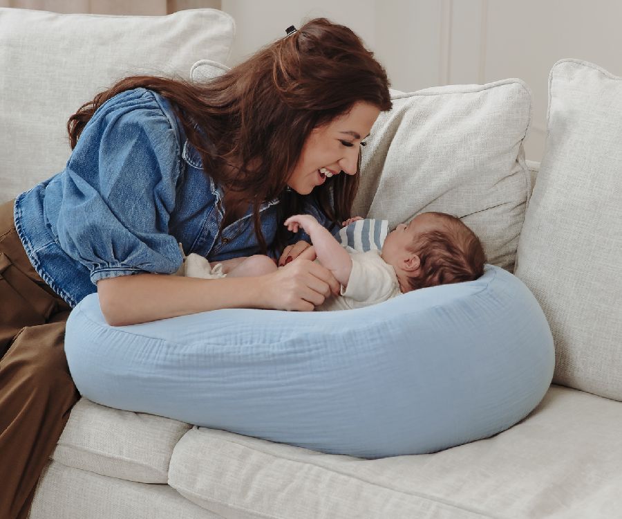 Positioneringskussenhoes Meyco Baby Relaxhoes | Pre-washed