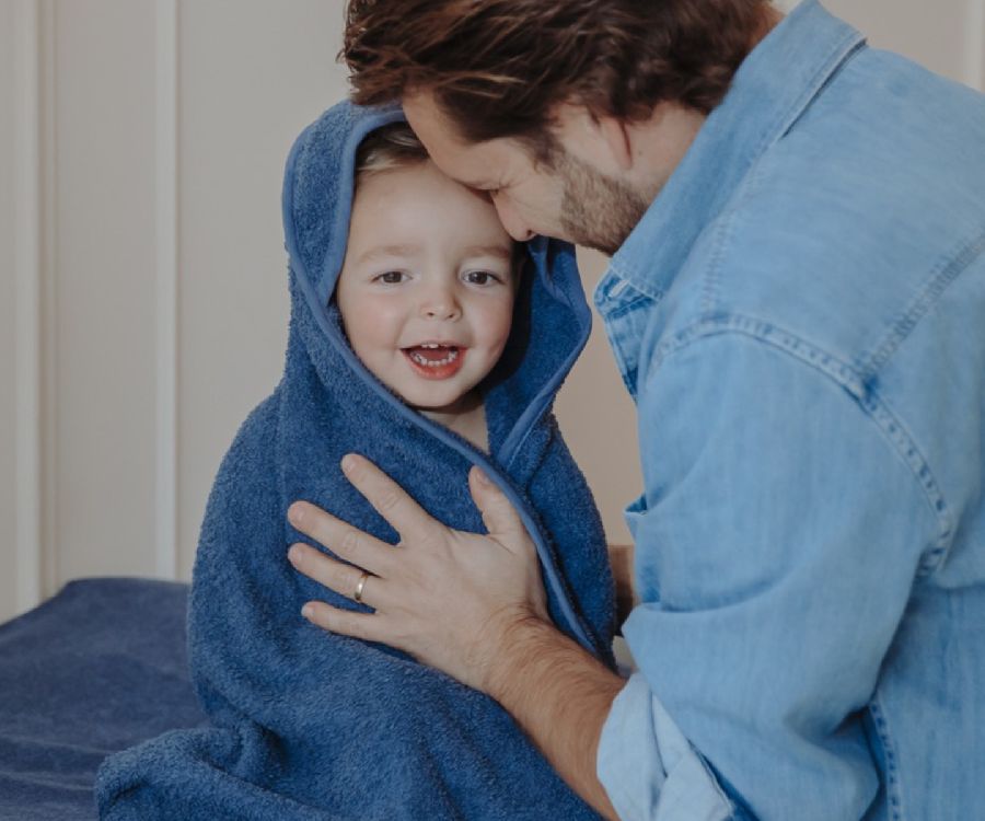 Badcape Meyco Baby | Jeans Blue