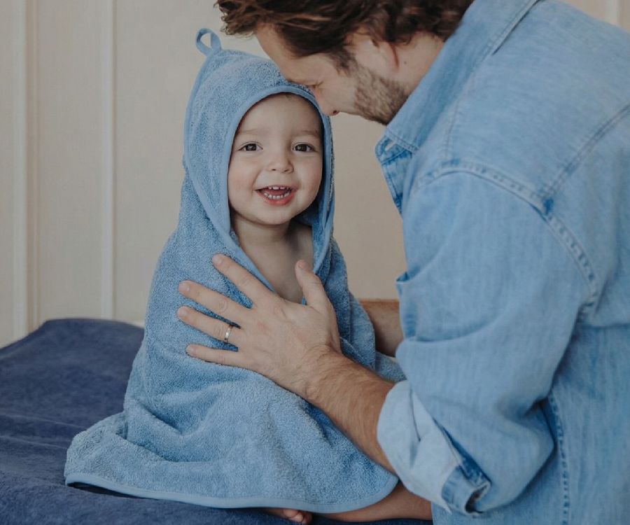 Badcape Meyco Baby | Jeans Blue