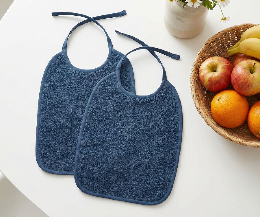 Slabbetje Meyco Baby | Basic Badstof Indigo
