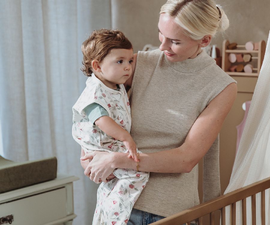Slaapzak Meyco Baby, 9/12 maanden, 0.3 TOG | Flower