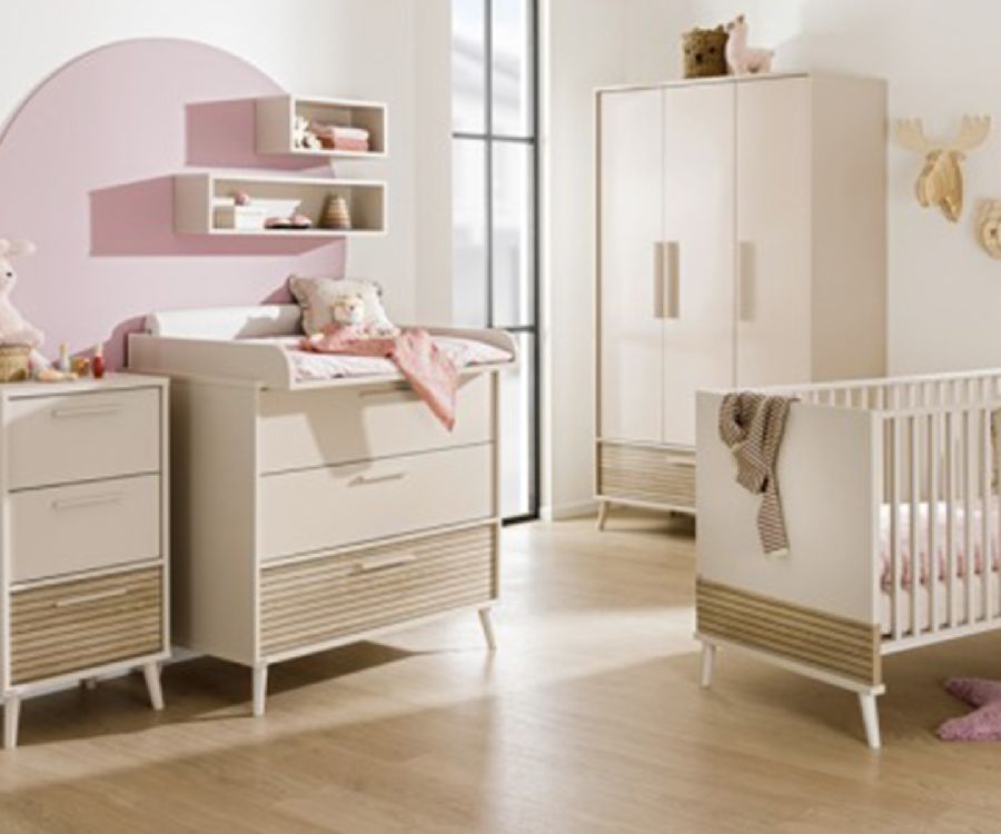 Commodeverdieper PAIDI, Eefje Cashmere Beige/Groovy Oak, geschikt voor commode PAIDI Eefje Small Cashmere Beige/Groovy Oak