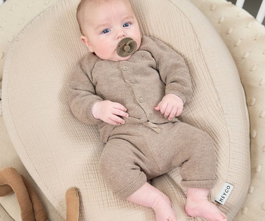 Positioneringskussenhoes Meyco Baby Relaxhoes | Pre-washed