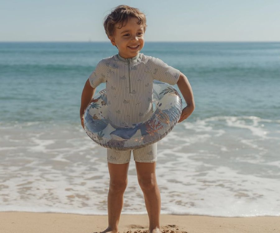 Badmode Little Dutch 2-delige set, zwemshirt/zwemshort | Ocean Adventure