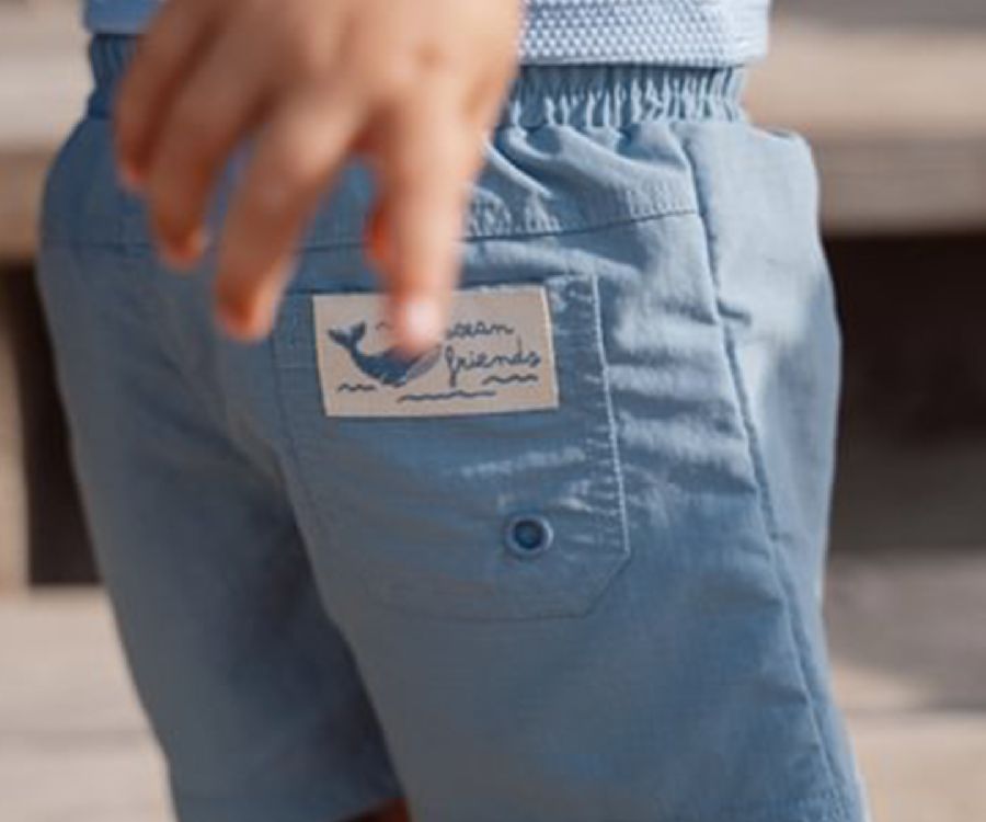 Badmode Little Dutch, zwemshort | Ocean Blue