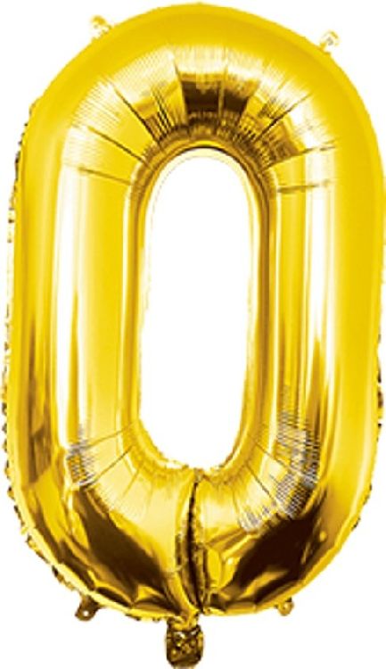 Feestartikelen PD Party Foil Balloon 40cm - no.0, ballon