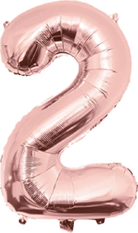 Feestartikelen PD Party Foil Balloon 40cm - no.2, ballon