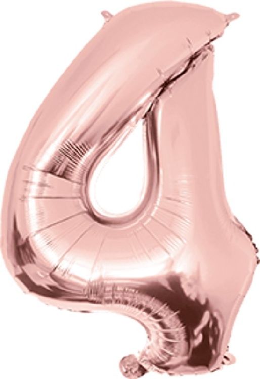 Feestartikelen PD Party Foil Balloon 40cm - no.4, ballon